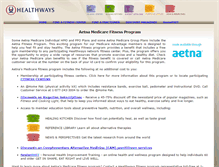 Tablet Screenshot of aetnafit.wholehealthmd.com
